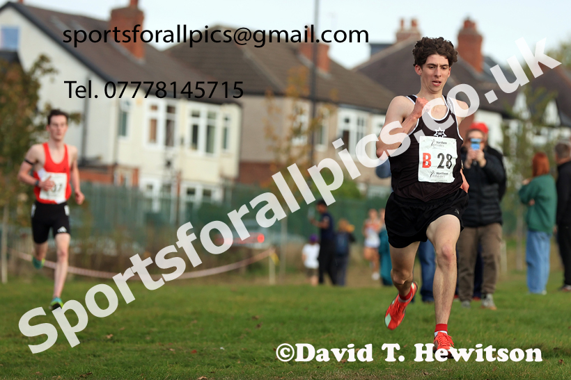 Senior Mens 2026 Northern Cross Country Relays, Graves Park, Sheffield. Photo: David T. Hewitson/Sports for All Pics